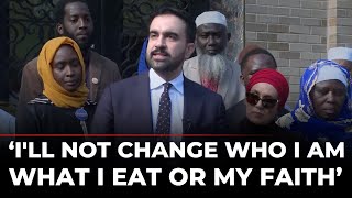 New York LIVE: Zohran Mamdani Makes Big Declaration Outside Mosque | NYC Muslim Mayor Candidate | US