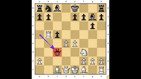 Queen  trapped in the opening  -  Grünfeld defense