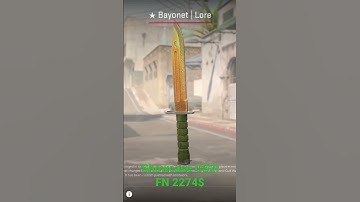 Bayonet | Lore in Counter Strike 2 🔫🔥#cs2 #counterstrike #counterstrike2 #csgo #skin #showcase