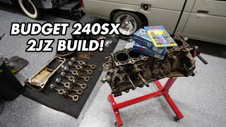 Building a Budget NA-T 2JZ for the Nissan S14 build!