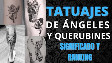 ¿Qué significa un tatuaje de ángel femenino?