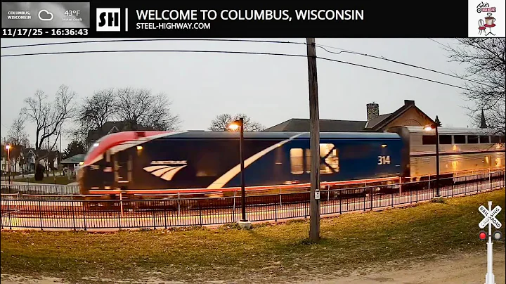 Julie's Java House  Live Railcam - Columbus, WI #steelhighway