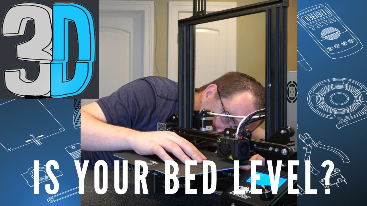 Ender 3 Pro Bed Leveling (Without Extra Tools or Upgrades) YouTube