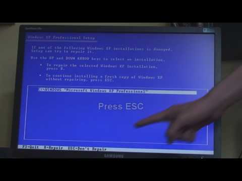 How to reformat (XP)