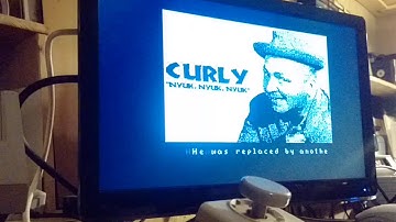 3 stooges video demo on the Coleco Adam Computer