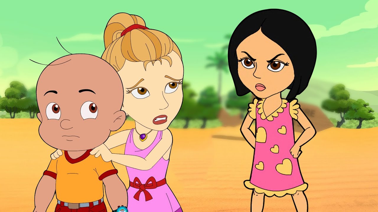 Mighty Raju   Maria VS Julie   Fun Battle  Hindi Cartoons for Kids  Animated Cartoons for Kids