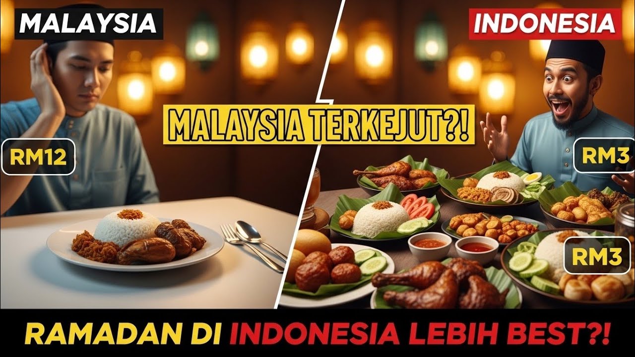 “Kenapa Rakyat Malaysia Lebih Suka Sambut Ramadan di Indonesia! Anda Pasti Terkejut”