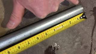 Electrical conduit bending a Bishops Hook