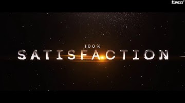 Create a cinematic intro video trailer for you - Best Intros & Outros service