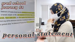 Step-by-Step Nulis Personal Statement | Grad School Journey Ep. 1