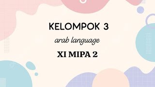 [KELOMPOK 3] Tugas Bahasa Arab; Video Percakapan