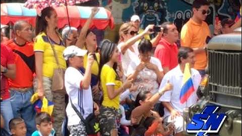 Cali conmemoró el día de la independencia con revista aérea y desfile militar