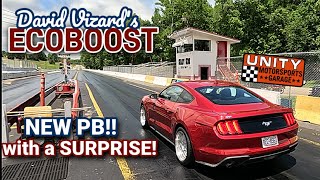 NEW PERSONAL BEST in David Vizard&#39;s 2023 Ecoboost Ford Mustang... with a Surprise!