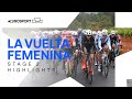 POWERFUL SPRINT! 💪 | La Vuelta Femenina Stage 2 Highlights | Eurosport Cycling