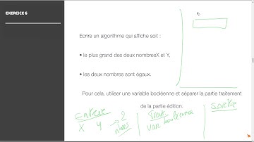 28   Exercice 6 Algorithme Avec Variable Booleenne