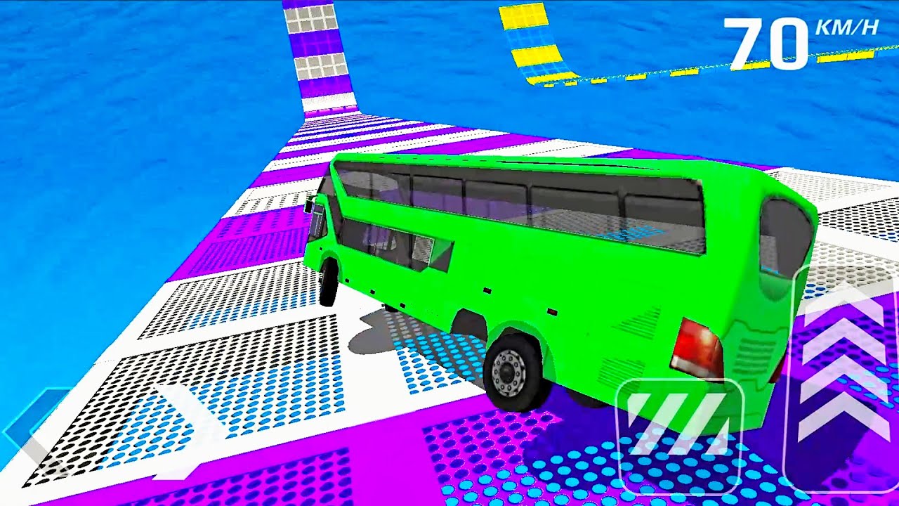 Bus Simulator: Ramp Stunt - Fun Bus Driving - Android GamePlay - YouTube