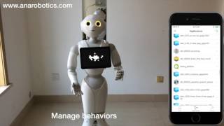 Super Pepper - Remote Control Pepper Robot with iOS devices