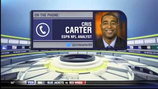 Cris Carter on the Jets, Giants, and taking CenterStage - The Michael Kay Show
