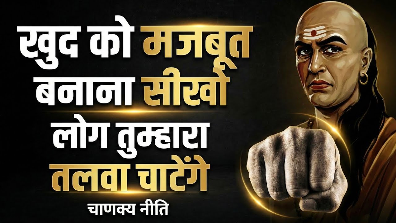 कमज़ोर मत बनो, खुद को मजबूत बनाना सीखो वरना दुनिया इग्नोर कर देगी | Chanakya Niti motivational rules