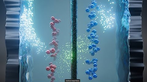 Redox Flow Battery 3D animation