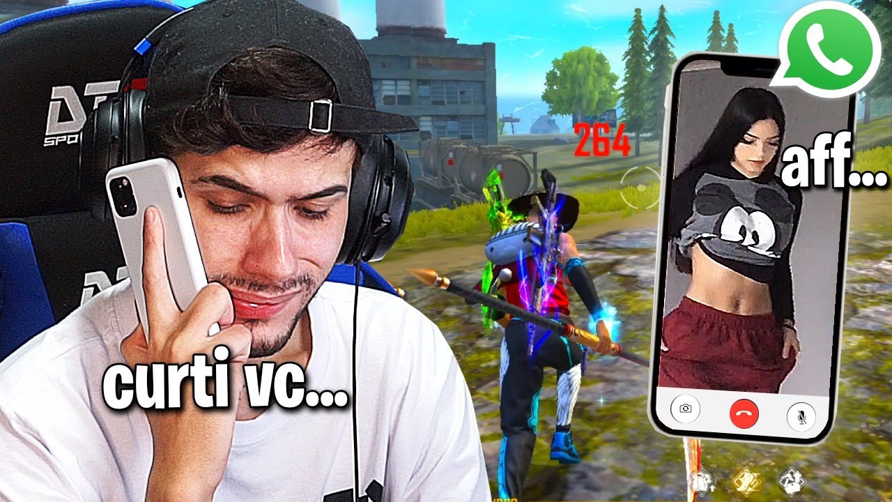 vídeo de pessoas jogando ff e dando capa｜Búsqueda de TikTok