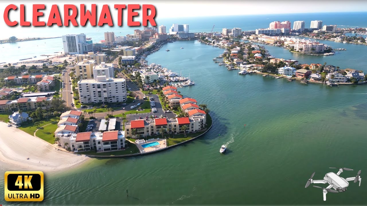 Clearwater Beach Aerial View