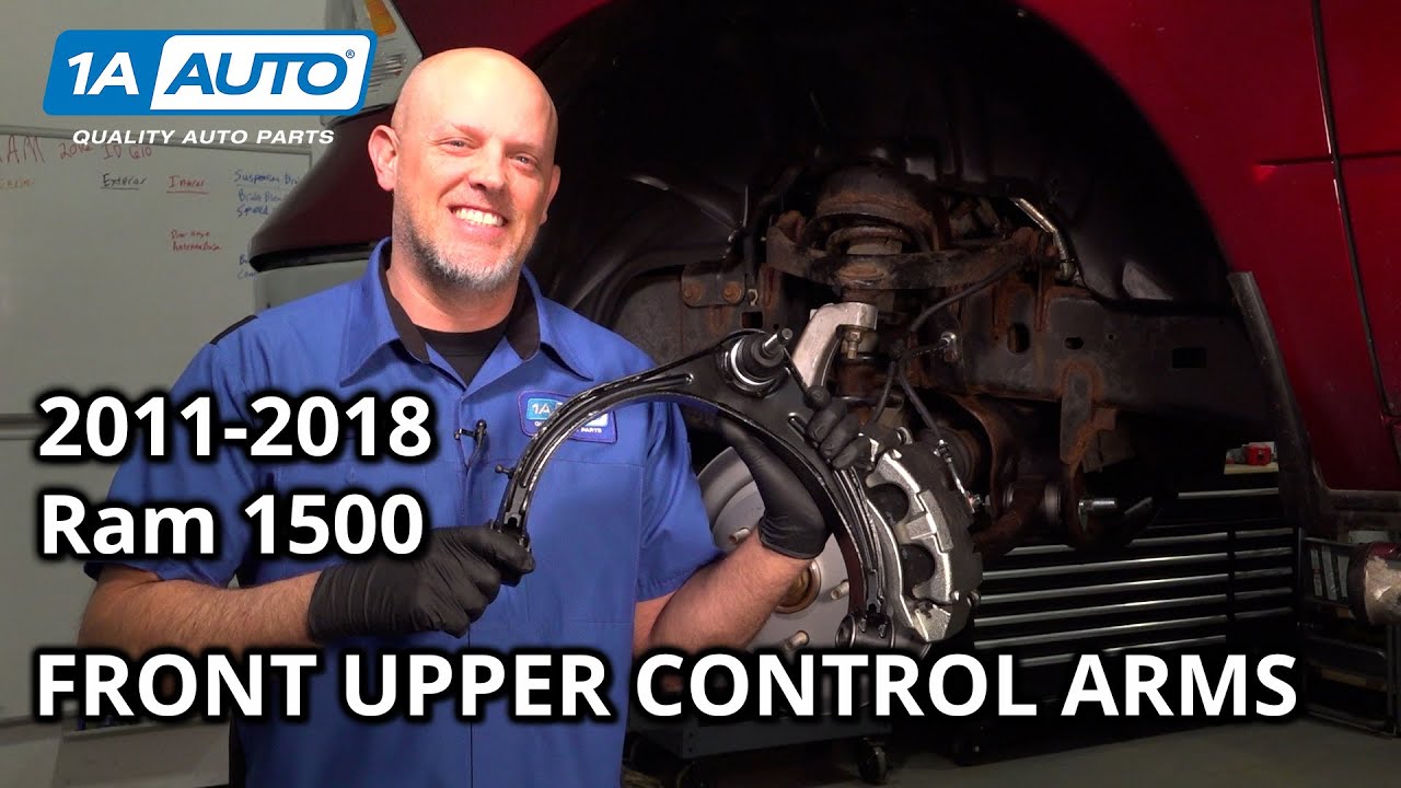 How to Replace Front Upper Control Arms 2011-2018 Ram 1500 - YouTube