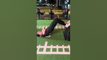 Double Leg Raised Hamstring Bridge