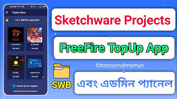 FreeFire TopUp Swb Projects Sketchware | Bangla tutorial | Developer Noyon Al- Mamun