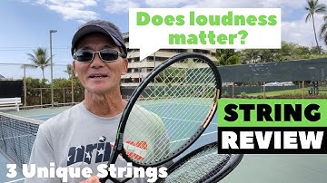 String Review [My Prince Poly/Poly Hybrid vs. IsoSpeed Rexxxer vs. Ashaway MonoGut ZX Pro]