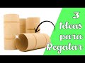 3 Ideas con Tubos de Cartón || Manualidades Recicladas || Ecobrisa