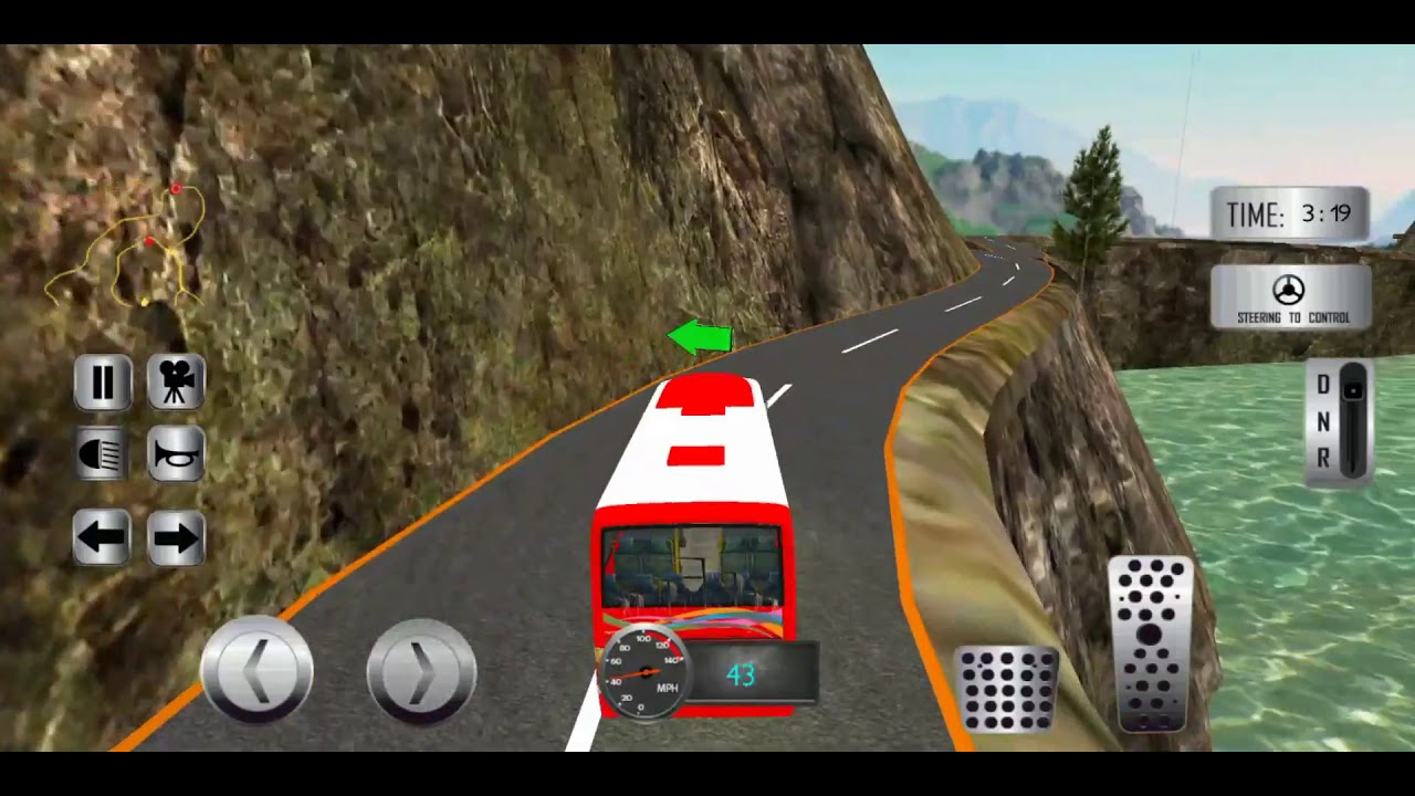 Off Road Tour Coach Bus Driver