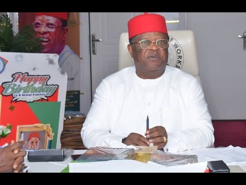 ABUJA: PRESS CONFERENCE OF THE HONOURABLE MINISTER OF WORKS, SEN. ENGR NWEZE DAVID UMAHI CON. FULL