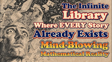 The Infinite Library Where EVERY Story Already Exists #LibraryOfBabel  #Philosophy #Mathematics