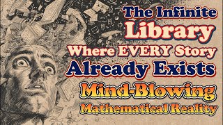The Infinite Library Where EVERY Story Already Exists #LibraryOfBabel  #Philosophy #Mathematics