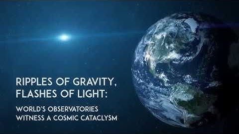 exploring gravitational wave ripples in space time