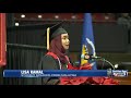 Malaysian student share story at UW-Madison Winter Commencement