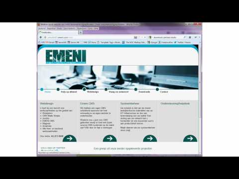 Handleiding EMENI CMS - Inloggen