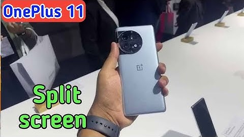 How To Enable Split Screen In OnePlus 11, Dual Screen Create In OnePlus 11,  Split Screen