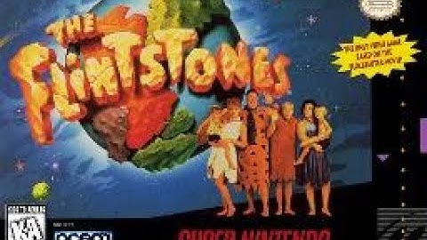 THE FLINTSTONES (SNES) *1ST TIME* GAMEPLAY REACTION