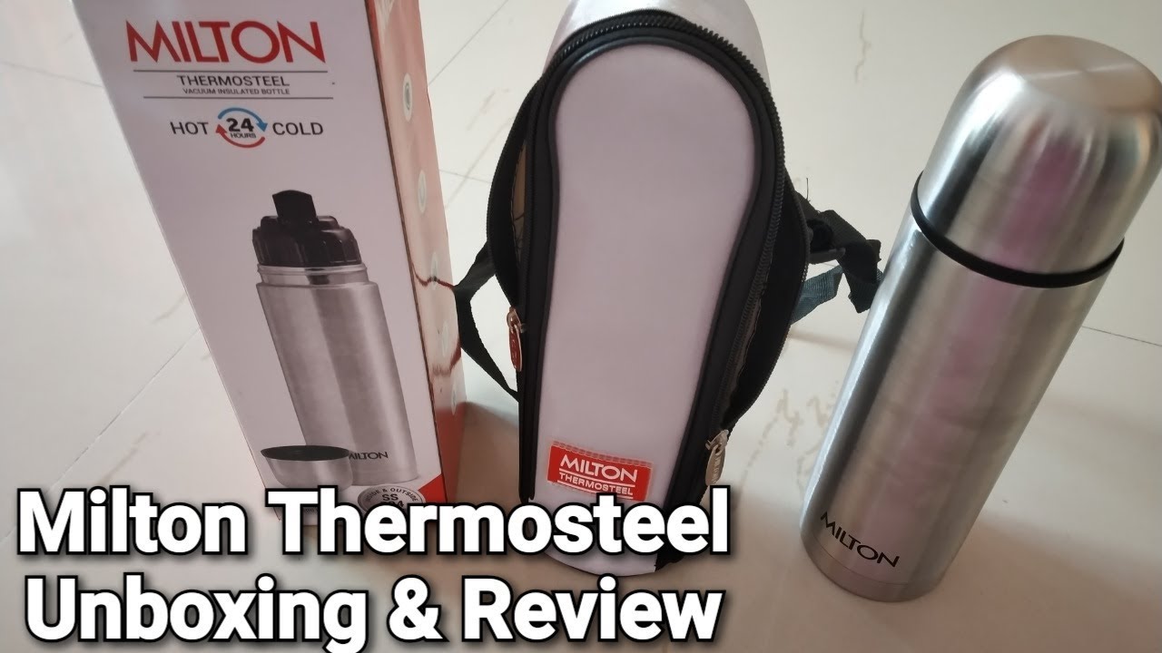 Milton Thermosteel 500ml flask unboxing and overview 