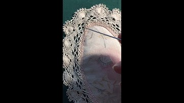 Torchon Bobbin Lace - Honeycomb stitch