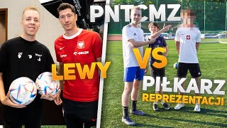 PNTCMZ VS Piłkarz Reprezentacji Polski! | Spotkanie z Lewandowskim!