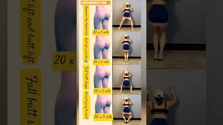 Glute Workout Every Girl Should Try | 🔥💪🏠 #glutesworkout #squatworkout #shorts #motivation