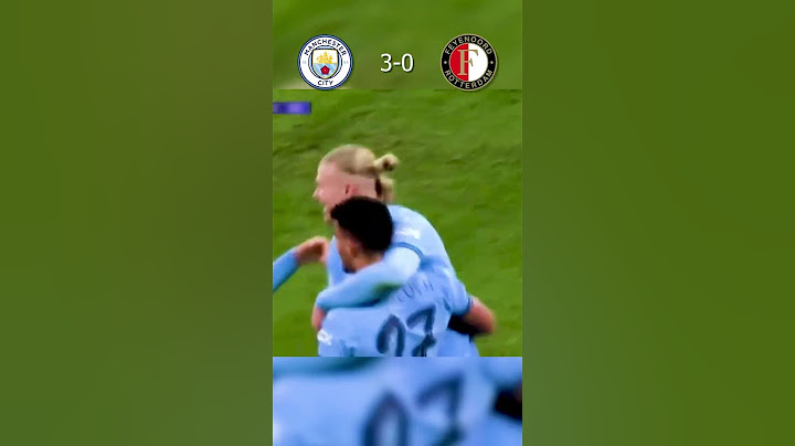 Manchester City vs Feyenoord | Champions League😈 2024 #fooball #championsleague #shorts #soccer