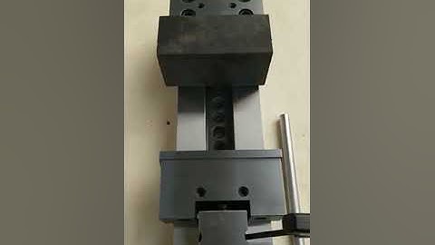 Precision modular vise operate instruction