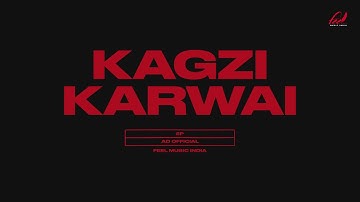#1 INTRO (Official video )EP - KAGZI KARWAI | AD OFFICIAL |PROD. by REXO FeelMusic India
