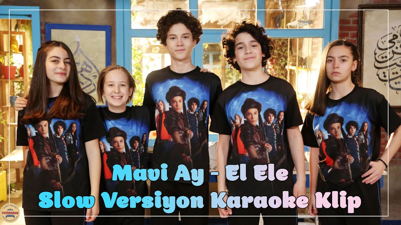 Mavi Ay - El Ele Slow Versiyon Karaoke Klip (Tozkoparan İskender)