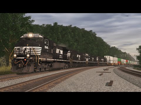 Railfanning The NS Pittsburgh Line Part 2 - Trainz 2022