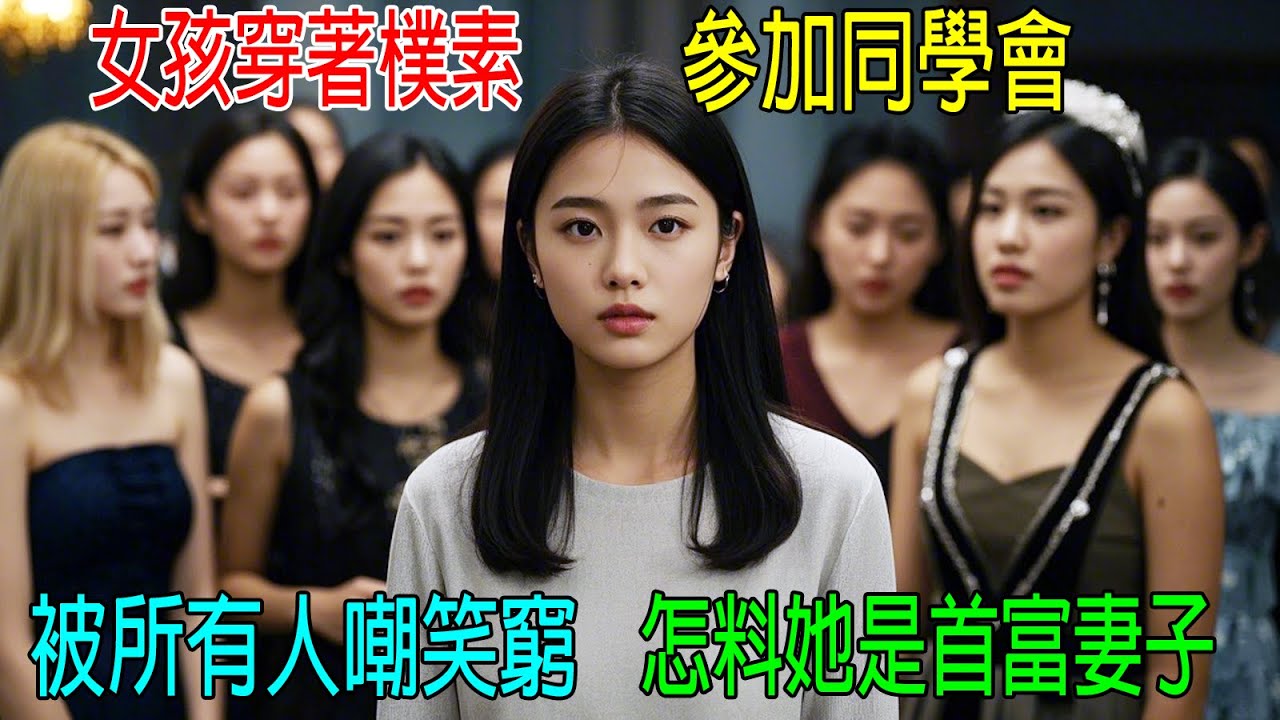 女孩穿著樸素參加同學會，被所有人嘲笑，怎料她是首富妻子，身價百億！結局痛快